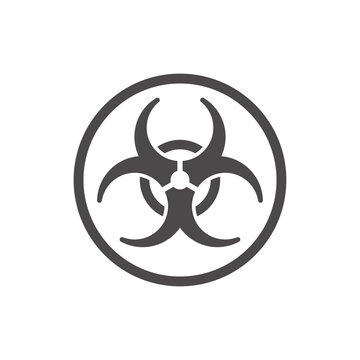 Biological Hazard symbol.Vector illustration.