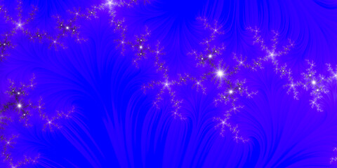 Beauty night abstract wallpaper, fractal background