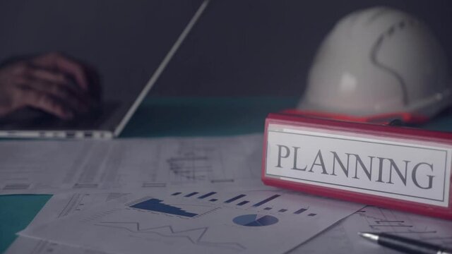 Project planning, working on and presenting project planning. Graphics and gantt charts. Construction project.