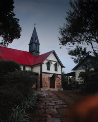 Fototapeta premium Old church in the woods