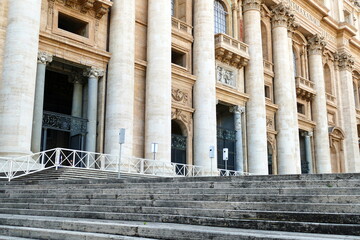 St. Peter's Square,Basilica of Saint Peter and the Vatican,Rome,Italy