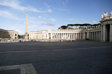 St. Peter's Square,Basilica of Saint Peter and the Vatican,Rome,Italy