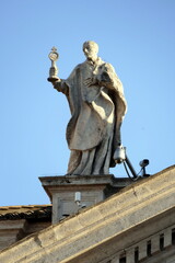 Obraz premium St. Peter's Square,Basilica of Saint Peter and the Vatican,Rome,Italy