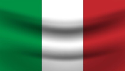 Obraz premium Flag of Italy background template.