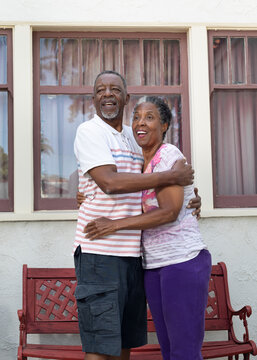 Photos of married African-American Couple Virginia and Fred Love