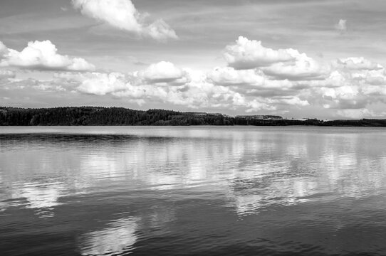 Lake & Sky & clouds © D.Dominguez