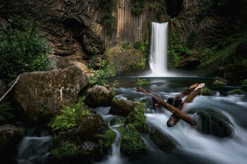 Toketee Falls at North Umpqua River, Oregon