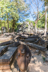 Beng Mealea Temple is a temple in the Angkor Wat style located east of the main group of temples at Angkor, Siem Reap, Cambodia.