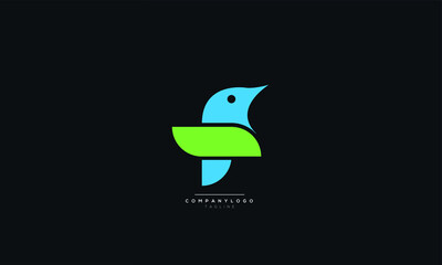 Creative and modern yet simple bird logo design