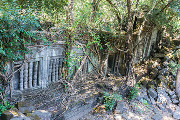 Beng Mealea Temple is a temple in the Angkor Wat style located east of the main group of temples at...