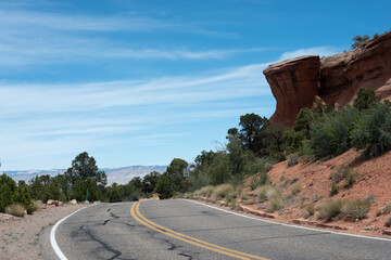 Road in the Colorado National Monument
