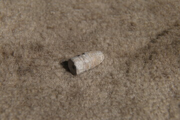 antique lead bullet for a gun