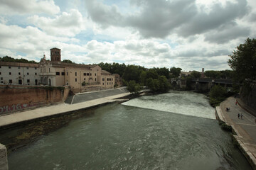 Isola Tiberina, Rome - Italy