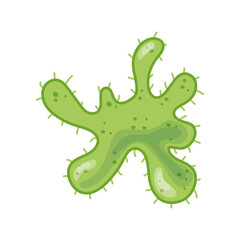 virus bacteria microbiology microscope sick isolated icon design
