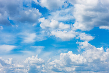 blue sky with clouds