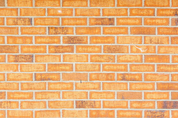 red brick wall texture grunge background with vignetted corners, may use to interior design