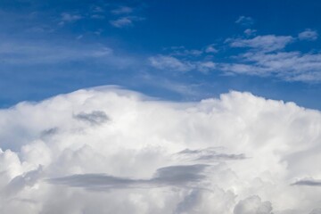 blue sky with clouds