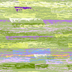 Hand Drawn Grunge Surface. Stripy Chalk Coal 