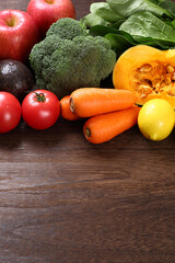 野菜と果物の集合