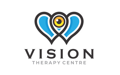 Creative Innovation for Eye Vision Concept Logo