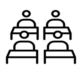 group class icon vector for web and app