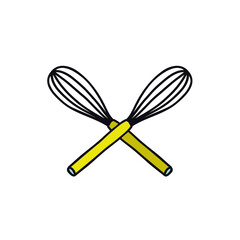 corolla doodle icon, vector illustration