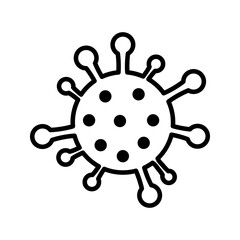 Virus Icon. Bacteria Virus Disease Illness Icon