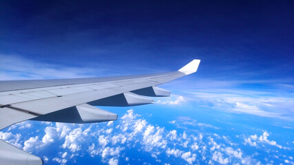 Wing in the Blue Sky