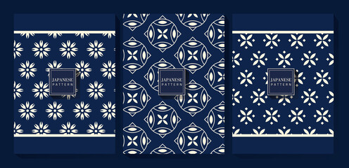 Japanese Indigo Blue Background © Bitterheart