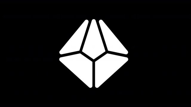 From the Glitch effect arises dice d10 symbol. Then the TV turns off. Alpha channel Premultiplied - Matted with color black