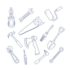 Objects illustration set