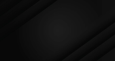 Black diagonal lines background, Dark abstract background, vector illustration.