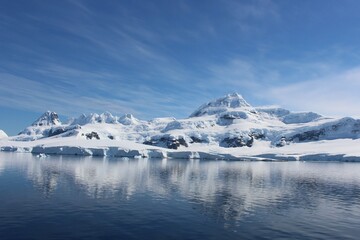 Fototapeta na wymiar 南極水鏡 