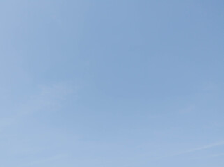muted nice blue sky bachground no clouds