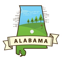 alabama state map