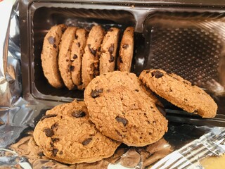 homemade chocolate chip cookies