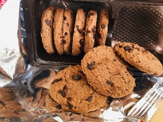 homemade chocolate chip cookies