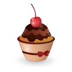ice cream in cup