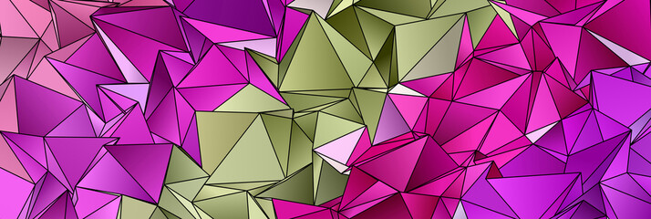 Abstract Low-Poly background. triangulated texture. Design 3d. Polygonal geometrical pattern....