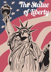 statue of liberty poster