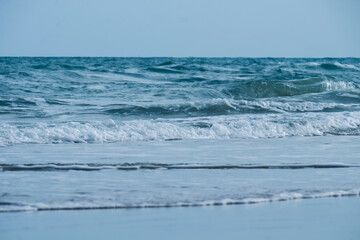  The day after quarantine from COVID-19 situation.some beach still quiet.