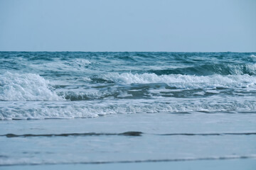  The day after quarantine from COVID-19 situation.some beach still quiet.