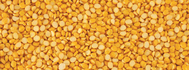 Split Chickpea Also Know as Chana Dal, Yellow Chana Split Peas, Dried Chickpea Lentils or Toor Dal...
