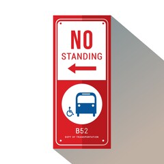 No standing.