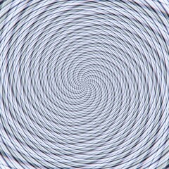 Abstract background illusion hypnotic illustration, attractive rotation.
