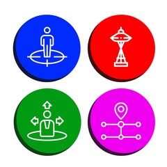 destination icon set
