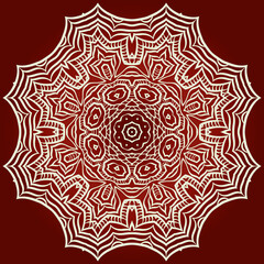 Decorative mandala flower ornament. pattern. vector. Tribal Ethnic Arabic, Indian, motif. for fashion design, wallpaper, invitation
