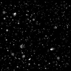 Winter background with falling snow. 