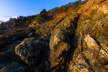 nature around the elba island