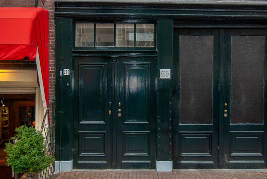 The Anne Frank House and Museum in Amsterdam, Holland